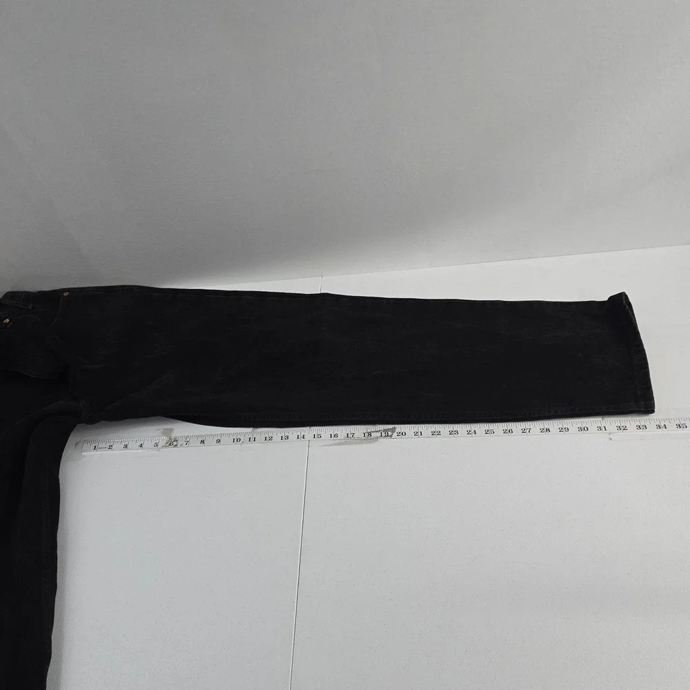Levi's 550 Relaxed Fit Jeans Black‎ Wash Denim Mens W36 L34